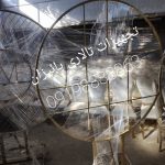 بک پشت سر عروس و دوماد و طاق گل و بک ورودی