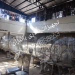 بک پشت سر عروس و دوماد و طاق گل و بک ورودی